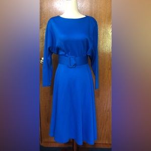 Moda International Blue Knit Dress